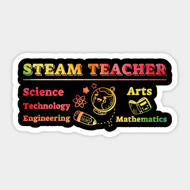 STEAM Teacher Back to School STEM special Sticker by Albatross